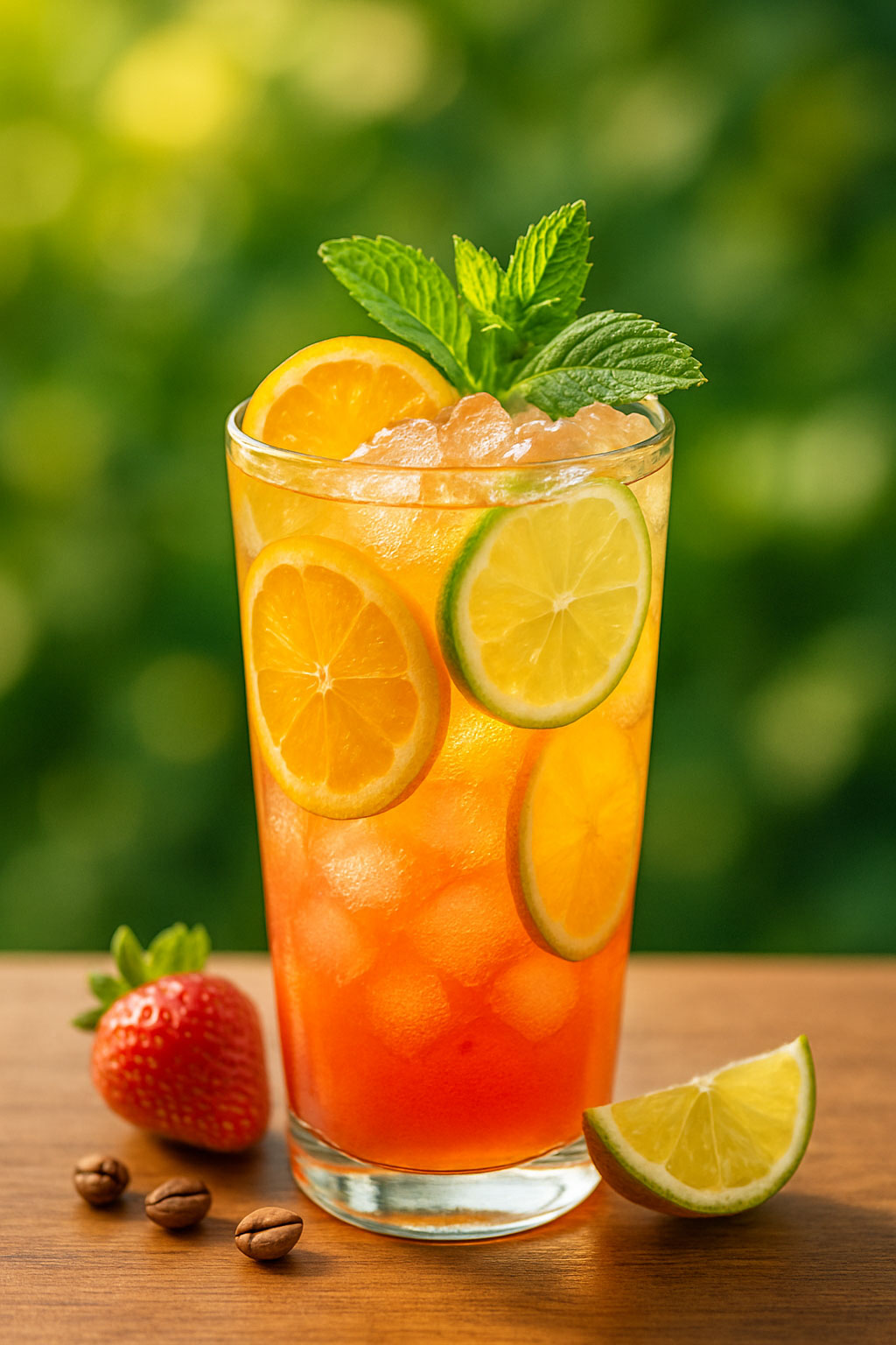 Citrusová limonáda s ľadom